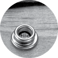 Picture of Taylor Made 2020108742 Dot Fast One-Way Female Snap Fasteners 100-Pack Marine Canvas