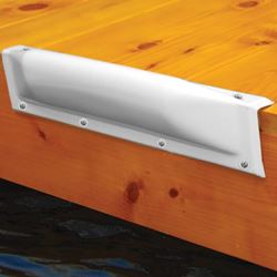 Picture of Taylor Made 2020108205 Dock Pro Vinyl Dock Bumper White Medium