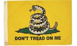 Picture of Taylor Made 2020109120 US Navy Seal Nylon Flag 12" x 18"