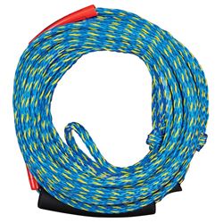 Picture of Kent Sporting Goods 340800-500-999-21 Full Throttle 2-Rider Towable Tube Tow Rope 60ft Blue/Yellow