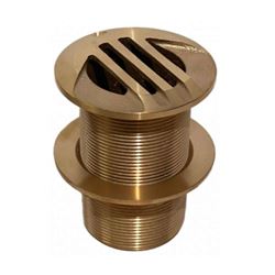 Picture of Groco HSSLTH-750-W 3/4" Slotted High Speed Bronze Through-Hull Fitting with Nut