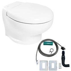 Picture of Thetford T-NAN012PW/TSFT/NA-RWKITNP Nano Touch Compact Marine Toilet Raw Water Kit 12V