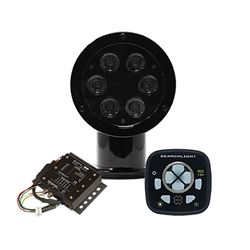 Picture of ACR Electronics 1983 RCL-50 LED Marine Searchlight Black with URP-103 Point Pad and URC-104 Controller