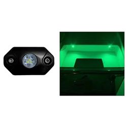 Picture of Black Oak LED RL-G Rock Accent Light - Green LED Black Housing