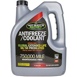 Picture of Hot Shots 1G750KR5050 Ultra Long Life Red Antifreeze Coolant 50/50 Pre-Mixed 1 Gallon