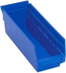 Picture of Seachoice QSB101 Economy Shelf Storage Bins Blue 11.625 x 4.125 x 4 Inch Case of 24