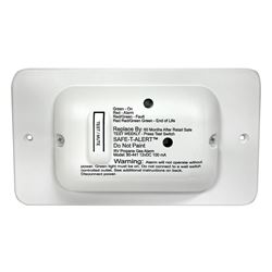 Picture of Safe-T-Alert 80-441-WT-TR 80 Series Propane Gas Alarm 12V White with Trim Ring