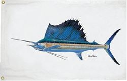 Picture of Taylor Made 2020109151 Carey Chen Sailfish Flag 36x60 Inch Marine Nylon