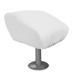 Picture of Taylor Made 40220 Folding Pedestal Boat Seat Cover - Vinyl White