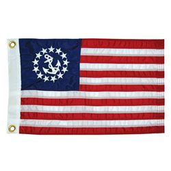 Picture of Taylor Made 8124 US Yacht Ensign Sewn Boat Flag 16x24 Inch