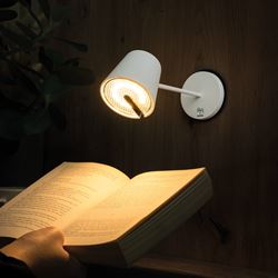 Picture of Silwy Drinkware SYSO-2024-W2 Portofino White Magnetic LED Lamp with Placemat and Pad