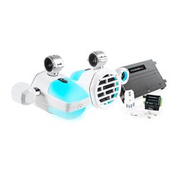 Picture of Roswell Marine C920-23121 R1 Pro Marine Audio Package with RGB LED Tower Speakers