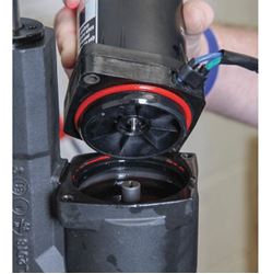 Picture of T-H Marine AHJMTR-2-DP Atlas Replacement Electric Motor Metal Housing Pre-2014