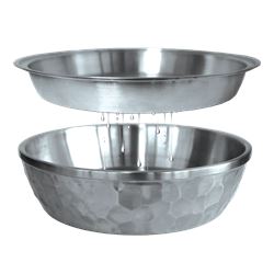 Picture of Toadfish 8073 Stainless Steel Seafood Serving Bowl 12 Inch 2 Layer