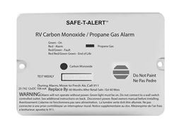 Picture of MTI Industries 25-742-WT Safe-T-Alert Dual LP/CO Detector Flush Mount White