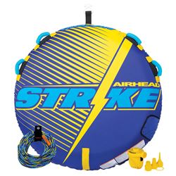 Picture of Airhead Sports Group AHST-23K Strike 1 Rider Towable Tube Kit with Rope and Pump