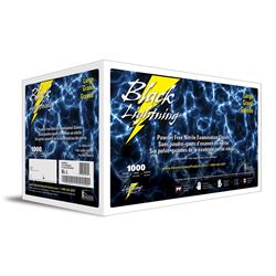 Picture of Atlantic Safety Company BL-L Black Lightning Powder-Free Nitrile Gloves Large
