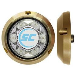 Picture of Shadow-Caster SC3-GW-BZSM Great White Bronze LED Underwater Light 24W