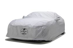 Picture of Covercraft C18603FO120AC 5-Layer Softback All-Climate Custom Car Cover Gray with Shelby Logo