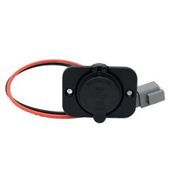 Picture of Bluewater 6000-3005 USB/USB-C Panel Mount Charger with Deutsch Connector