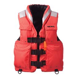 Picture of Kent Sporting Goods 150400-200-060-25 Search and Rescue SAR Commercial Vest Type III Orange 2XL