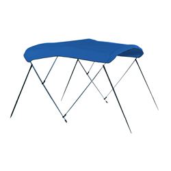 Picture of Carver Covers A5481TB-03 3-Bow Bimini Top Kit 54" High 79-84" Wide Periwinkle Green