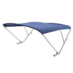 Picture of Lewmar 2024050713 SureShade Pontoon Power Bimini Top Clear Anodized Frame Navy Canvas