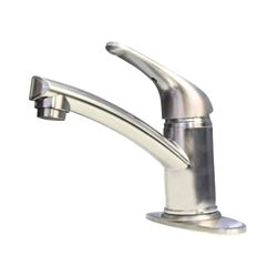 Picture of Empire Brass Company SL70LVRN-E Single Lever RV Bathroom Faucet Extended Roman Spout Brushed Nickel