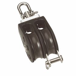 Picture of Barton Marine N02231 Size 2 35mm Plain Bearing Double Block with Swivel and Becket
