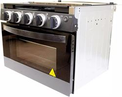 Picture of LaSalle Bristol 520CT12BL 2-Burner LP Gas Cooktop Black