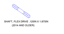 Picture of BAL 854761 Flex Drive Shaft for Accu-Slide RV Slide-Out Systems