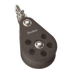 Picture of Barton Marine N05131 Size 5 54mm Plain Bearing Pulley Block Single Swivel Becket
