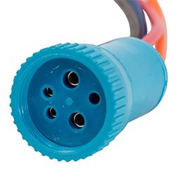 Picture of Bluewater 9053-3914-148 22mm Electronic Deutsch Connector with 4-Wire Pigtail - 4' Lead