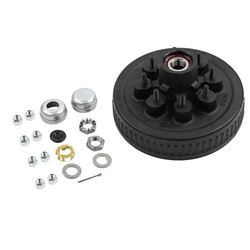 Picture of Dexter K08-219-2G Pre-Greased Hub and Drum Kit for 7K Axle 8 on 6.5 Inch