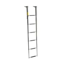 Picture of Attwood Marine 19686 6-Step Wide Body Over-Platform Telescoping Ladder