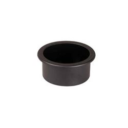 Picture of Beckson Marine GH31-B1 Shallow Series Recessed Cup Holder Black