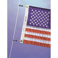 Picture of Du-Bro 1500 Stainless Steel Halyard Outrigger Flag Clips 2-Pack
