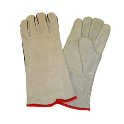 Picture of Shrink Wrap Supplies 009 Long Cuff Leather Safety Gloves Pair