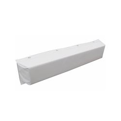 Picture of Taylor Made 349 Hull-Saver Heavy Duty Straight Dock Bumper 35 Inch White Vinyl