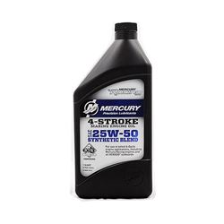 Picture of Marine Plus 8M0078013 High Performance Synthetic Blend 4-Stroke Marine Oil 25W-50 Quart