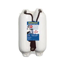 Picture of Taylor Made 31015S2P BoatGuard Boat Fender 5" x 18" Sand 2-Pack with Rope