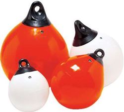 Picture of Taylor Made 61146 Tuff End Inflatable Vinyl Buoy 15 Inch Orange
