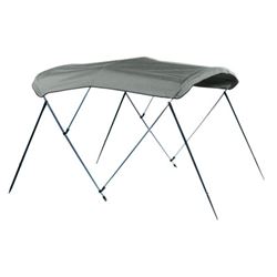 Picture of Carver Covers 601A07 3-Bow Bimini Top 6'L x 61-66"W x 46"H Jockey Red