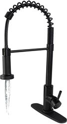 Picture of Empire Brass SP5000BMT-E Single Lever Spring Kitchen Faucet Matte Black