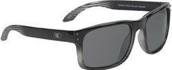 Picture of Yachter's Choice Products 505-43744 St. Lucia Polarized Sunglasses Two-Tone Woodgrain Gradient Frame Grey Lens