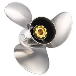 Picture of Solas 3432-135-15 New Saturn Stainless Steel Propeller 13.5" x 15" LH 3-Blade