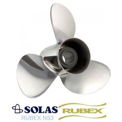 Picture of Solas 9532-156-13 Rubex NS3 Plus Stainless Steel Propeller 15-5/8 x 13 LH