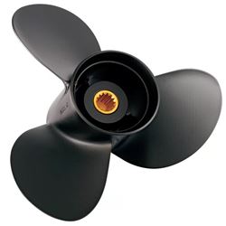 Picture of Solas 3512-153-21 Amita 3-E Plus Aluminum Propeller 15.3" x 21" Pitch LH for Yamaha Outboards
