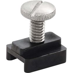 Picture of Whitecap Industries 3432BP Nylon Slide Lock with Screw for 0.85" Track