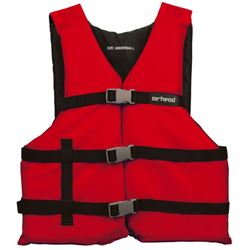 Picture of Airhead Sports Group 3000215ARD General Purpose Type III Life Vest Adult Universal Red